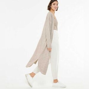 Moon & Madison Coastal Knit Maxi Beach Cardigan